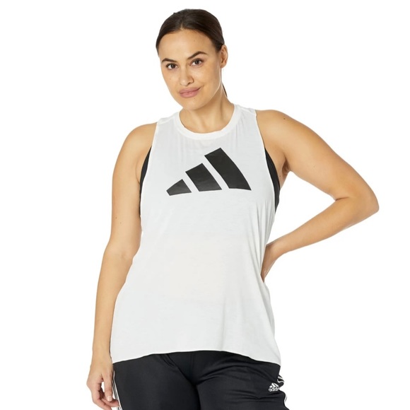 ADIDAS | loose fit running/active wicking tank top off - Picture 2 of 8